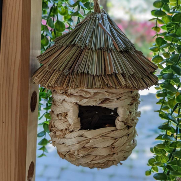 CASITA DE PAJARITOS DECO MIMBRE
